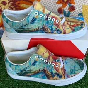 Vans Old School Moca Judy Baca Hitting The Wall, WMNS sneakers - athletic shoes